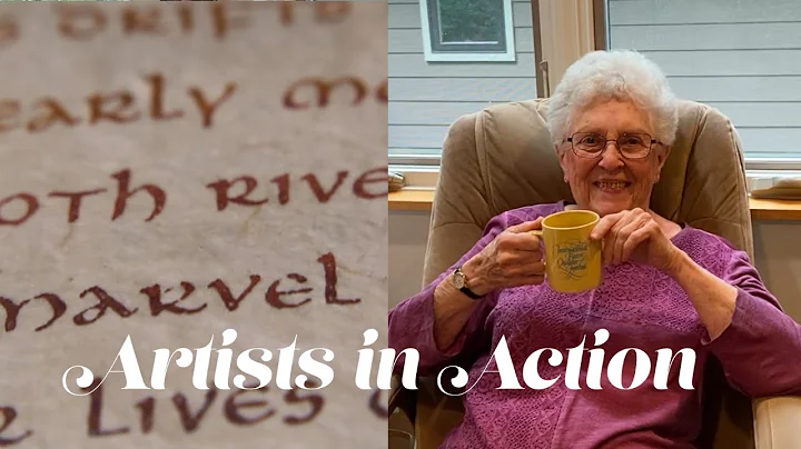 Artists in Action with watercolor painter and calligrapher Joan Machinchick