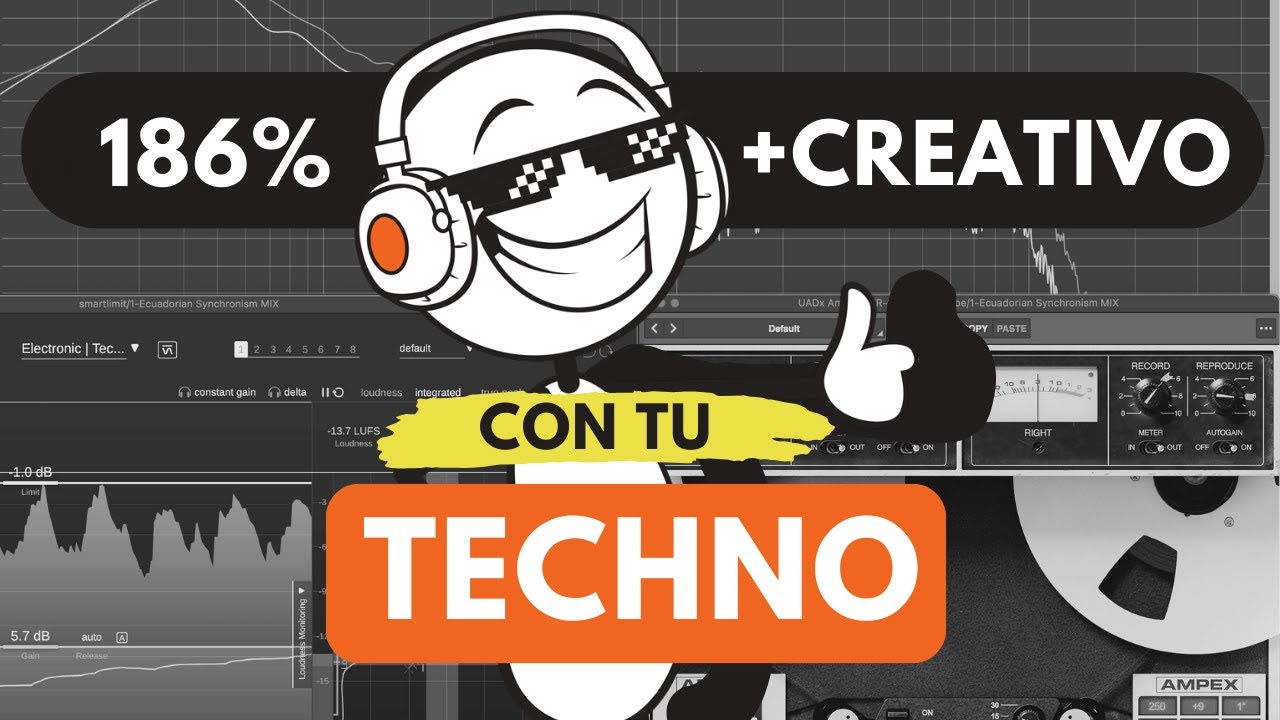 Dame 13 minutos y haré que tu TECHNO sea un 186% más creativo!