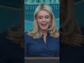Watch: Karoline Leavitt's reaction to reporter asking 'who's bombing Iran right now?' #shorts