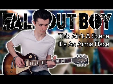 fall-out-boy---this-ain't-a-scene,-it's-an-arms-race-(guitar-&-bass-cover-w/-tabs)