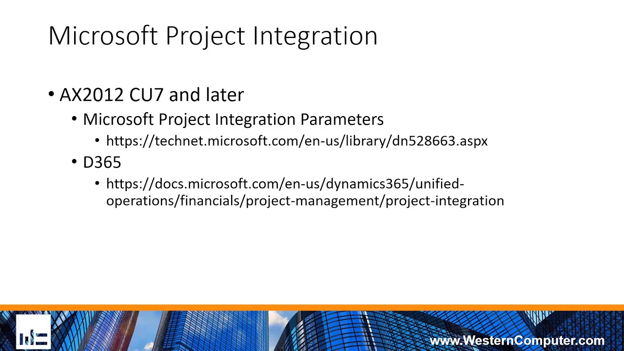 Microsoft Project WBS Integration | Western Computer - YouTube