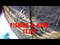 FISHING A HUGE CLIFF for dinner