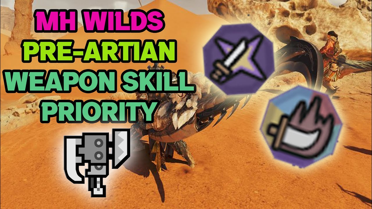 MH Math #80: Switch Axe Weapon Skill Priority Pre-Endgame (No Artian) - MH Wilds