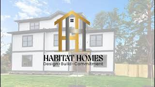 Elegant Modern Custom Home | Built by Habitat Homes