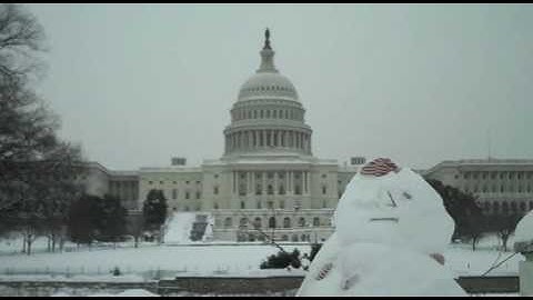 C-SPAN in the Blizzard: Capitol Scenes