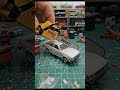 So satisfying... Mini chainsaw vs Diecast car ✨