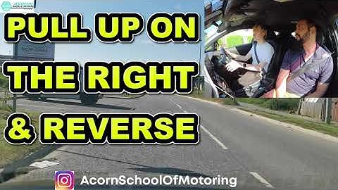 PULL UP ON THE RIGHT & REVERSE #roundabout #forward #planning #read #sign #driving #lesson #lessons