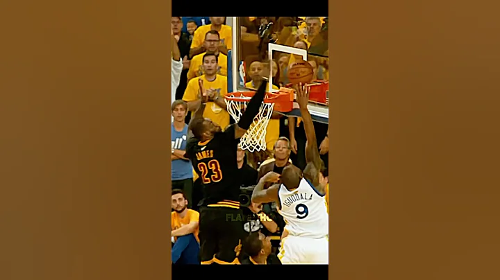 LeBron CHASE Down BLOCK 😈🔥