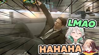 CC and GG couldn't stop laughing when failing this infamous QTE section in HEAVY RAIN