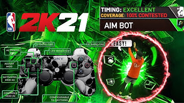 HOW TO AIMBOT IN NBA 2K21 AFTER PATCH 3! BEST MODDED CONTROLLERS TO GREEN EVERY SHOT IN NBA 2K21