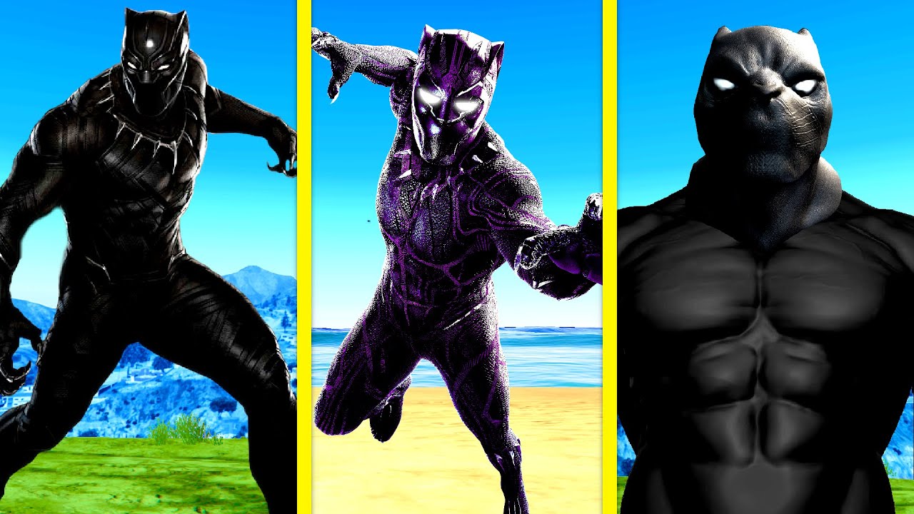 ПРЕВРАЩАЕМ ЧЕРНУЮ ПАНТЕРУ В БОГА в модах GTA 5... (Секретные способности!)