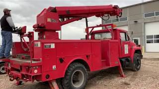 #1596 - 1987 International 1754 Digger/Derrick Truck - #4