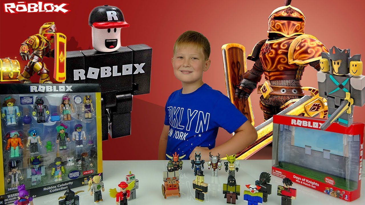 New Roblox Toys Unboxing & Toy Review Roblox Figure YouTube