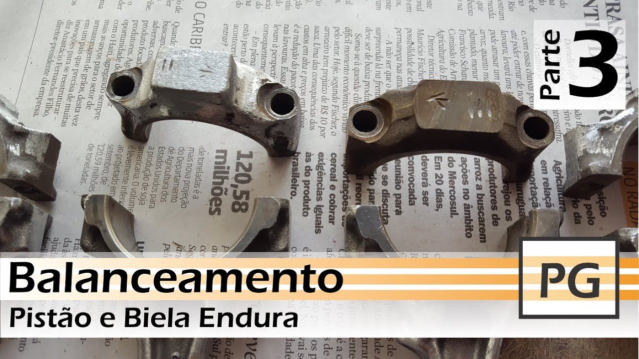 Balanceamento de Bielas e Pistões - Retifica Motor Endura - 