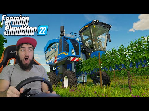 FARMING SIMULATOR 22  - Первый взгляд ( Начал прохождение ферма 22 )