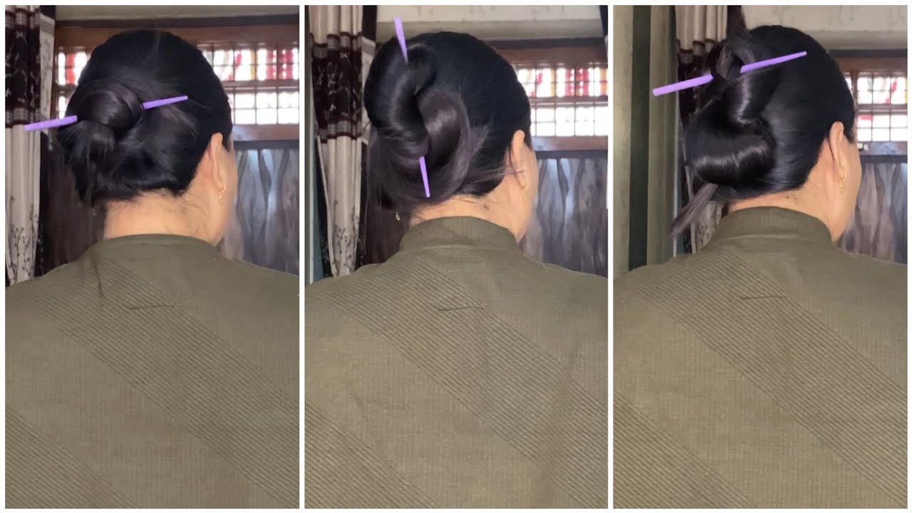 Hair Stick Hair Bun Hairstyle Tutorial Ideas
