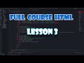 full course html || lesson 3 || bold, italic, underlined