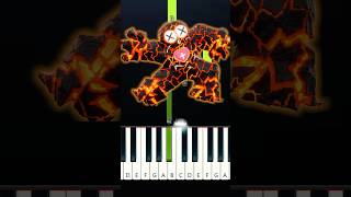 BLOODY DEVASTATION - Grace OST (EASY Piano Tutorial)