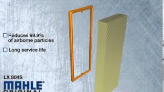 MAHLE Original Air Filter Animation  YouTube