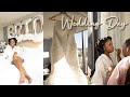 WEDDING DAY | BEHIND THE SCENES GRWM!! HAIR & MAKEUP