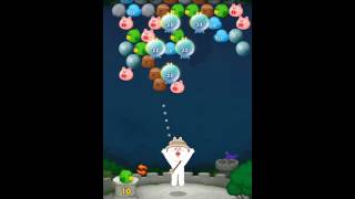 Line bubble game 2 level 219 라인버블 레벨 219 LINE バブル2
