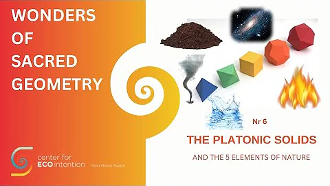 The platonic solids and the 5 elements of nature by Hans Andeweg