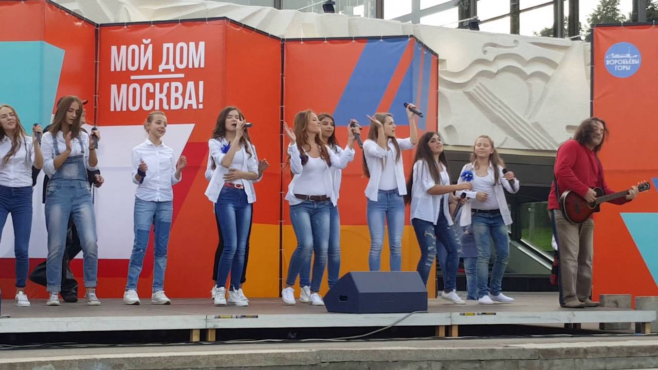 "Я возвращаюсь в Москву" Детская эстрадная студия ДЖАМБЛИ и группа ...