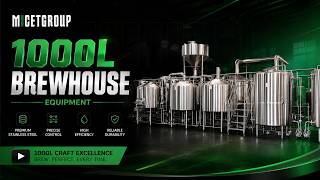 1000L Brewhouse Equipment | Complete Craft Beer Brewing System Showcase