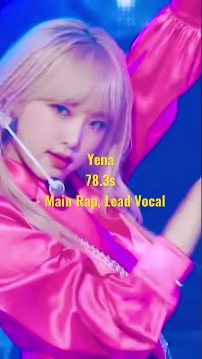 IZ*ONE Title Tracks Distribution #kpop#shorts#izone#wonyoung#chaewon#sakura#yujin#yuri#yena#chaeyeon