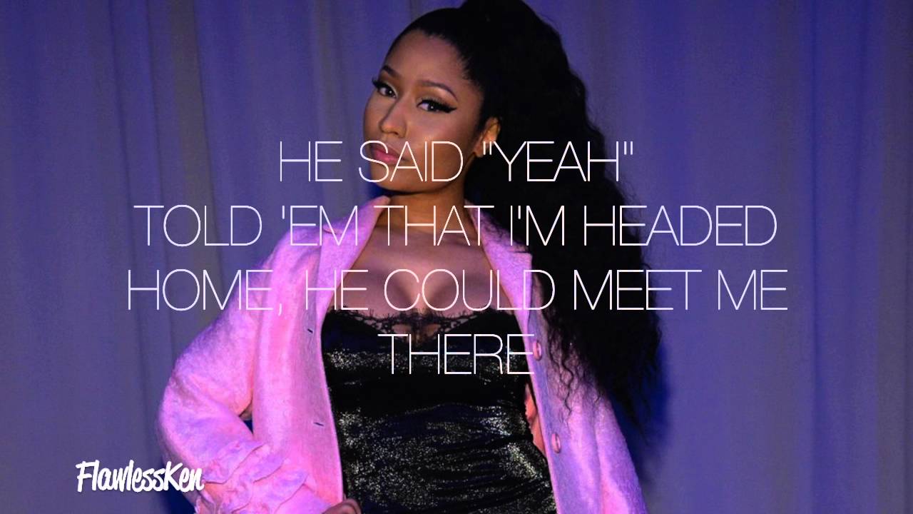 Download Nicki Minaj - Down In The DM [remix] (Verse - Lyrics Video)