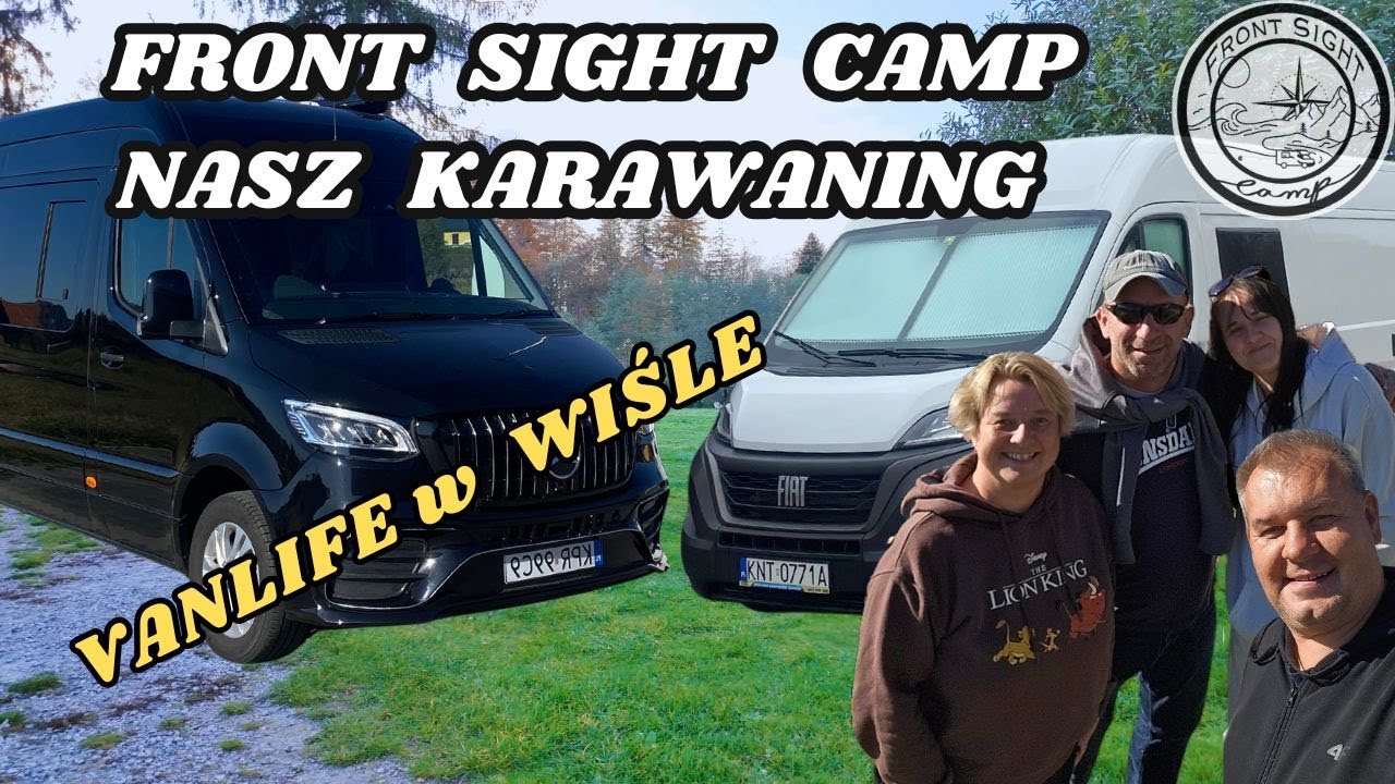Vanlife Z Nasz Karawaning / Wisła Kemping Jonidło / Skocznia im. Adama Małysza/ vlog #53