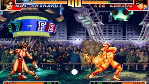 KOF 97 Survivor Mode with Mai No.16