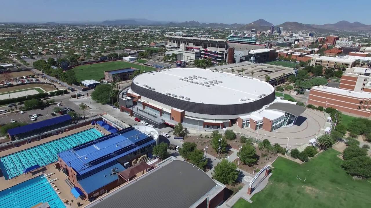 The Beautiful University Of Arizona Campus Dji Phantom 3 In 4k Youtube