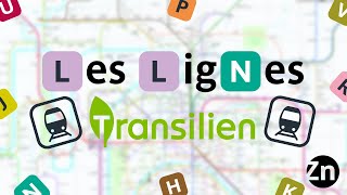 Les lignes Transilien