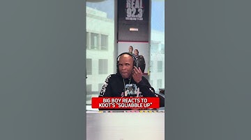 Thumbnail of Kendrick Lamar "squabble up" Big Boy Reaction