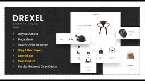 Fastest Drexel - Minimal Responsive Shopify Shopify Theme | Themeforest Download