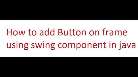 How to add Button on frame using swing component in Java using  Notepad