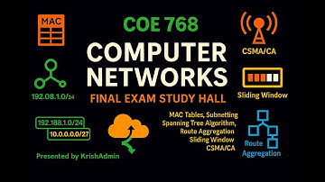 COE768 Final Exam Review