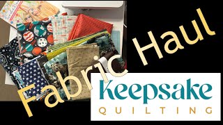 Keepsake Fabric Haul  June 2024