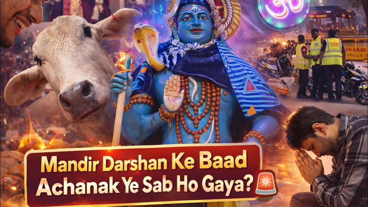 Mandir Darshan Ke Baad Achanak Ye Sab Ho Gaya? 😱🚨