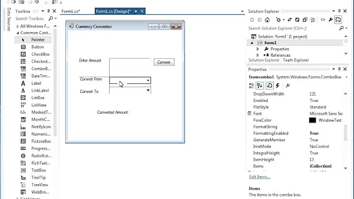 Currency Converter in C#