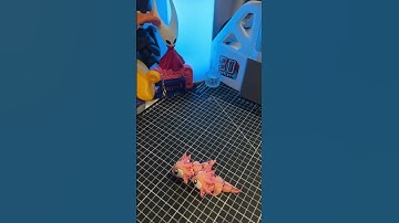 3D printed Flexi Axolotl  #3dprinting  #fidget  #shorts