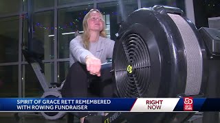 Spirit of Grace Rett remembered with rowing fundraiser