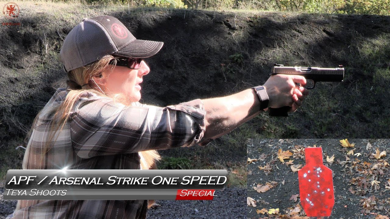 Teya Shoots APF / Arsenal Strike One SPEED - YouTube