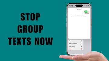 How to Stop a Group Text on iPhone - For Beginners (2025)