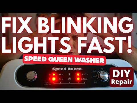 Speed Queen Wash And Rinse Lights Blinking: Quick Fix Guide