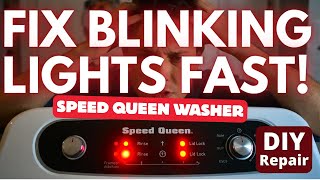 Speed Queen Washer Blinking Lights (Not Working) -How to Fix It Fast