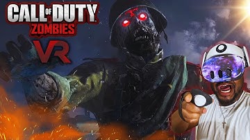 Call of Duty ZOMBIES in VR is WILD! (Contractors VR)