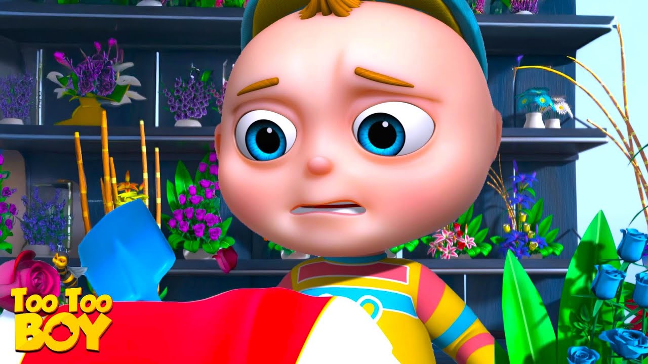 Floral Trouble And Many More Episodes | Too Too Boy | Cartoon Animation For Children