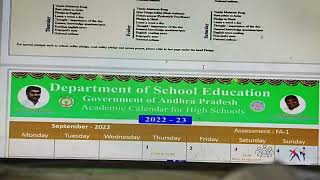 ACADEMIC CALENDAR FOR HIGH SCHOOLS 2022-23